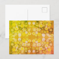 Retro Bloemig Abstract Zout Waterverf Patroon
