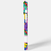 Retro Bloemige Gepersonaliseerd Case-Mate iPhone Case (Achterkant / Links)