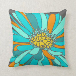 retro bloemkussen kussen