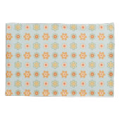 Retro bloemmotief bloemenmadeliefje kussensloop (Achterkant)