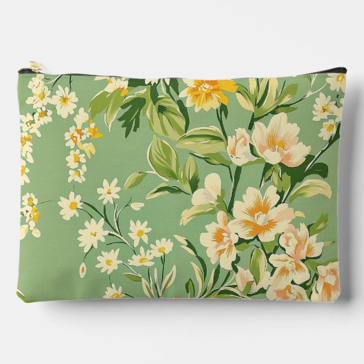 Retro bloemmotief  etui (Voorkant)