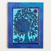 Retro bloemontwerp Planner (Voorkant)