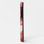 Retro bloempatroon Case-Mate iPhone case (Achterkant/links)