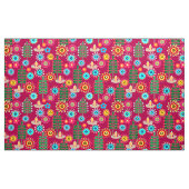 Retro, bloempatroon stof (Yard (91,4 cm))