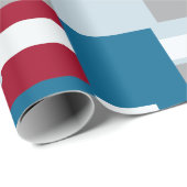 Retro Blok Design 4 Cadeaupapier (Rol Hoek)