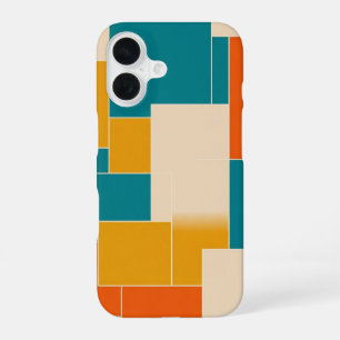 Retro Blok Panelen iPhone 16 Hoesje