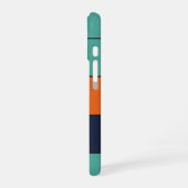 Retro Blok Raster iPhone 16 Hoesje (Linkerkant)