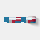 Retro Blokontwerp 4 Grosgrain Lint (Voorkant)