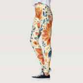 Retro Bloom Burst - Leggings (Links)
