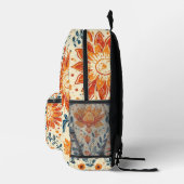 Retro Bloom Burst - Rugzak (Rechts)