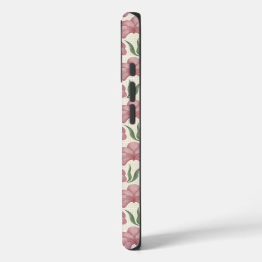 Retro Bloom Case-Mate iPhone Case (Achterkant / Links)