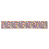 Retro Bloom Runner 70s Pastel Tafel Loper Magie (Horizontaal)