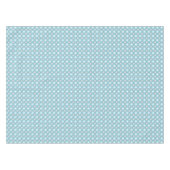 Retro Blue & Grey Geometric Pattern Rechthoek Tafelkleed (Voorkant (Horizontaal))