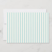 Retro Blue Handwriting Weddenschap Opslaan Datum Kaart (Achterkant)