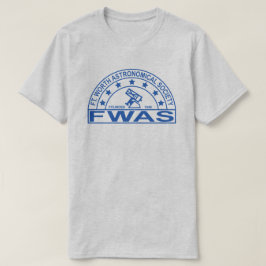 Retro Blue Logo Mannen T-shirt