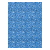 Retro Blue Paisley Bandana Pattern Tafelkleed (Voorkant)