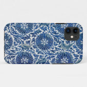 Retro Blue Poppy Ming Dynasty China Case-Mate iPhone Case (Achterkant (horizontaal))