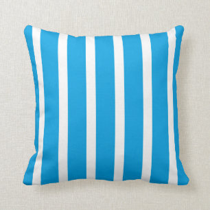 Retro BLUE Stripes Kussen