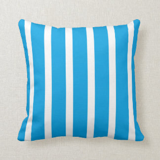 Retro BLUE Stripes Kussen
