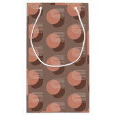 Retro Blush Brun Sunset Klein Cadeauzakje (Achterkant)