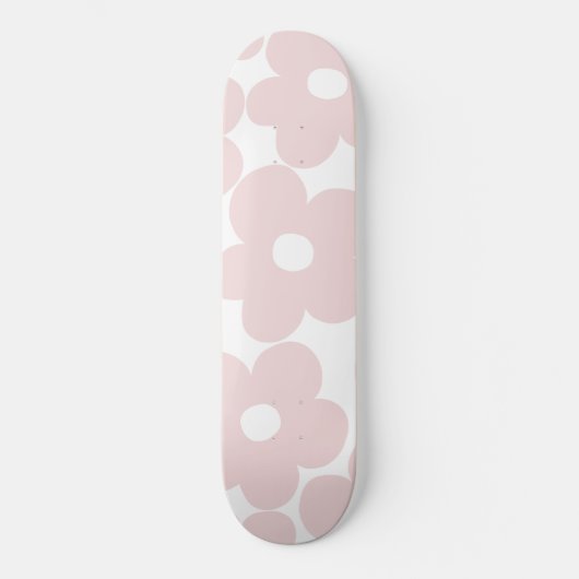Retro Blush Roze Dagen #1 #decor #art Persoonlijk Skateboard (Voorkant)