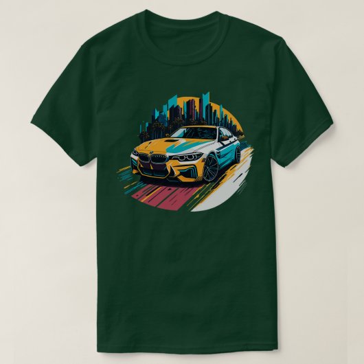 Retro BMW 1 T-shirt (Design voorkant)