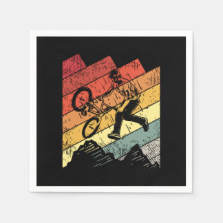 Retro BMX Bike Freestyle BMX Rider Gift Idee Servet