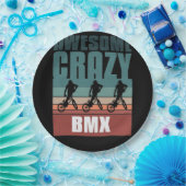 Retro BMX Papieren Bordje (Feest)