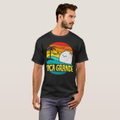 Retro Boca Grande Beach Sun Surf 80s T-shirt (Voorkant volledig)