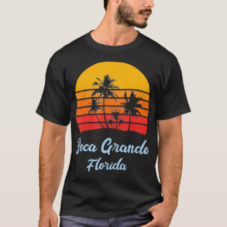 Retro Boca Grande Florida Zomer Vakantie Cadeau T-shirt