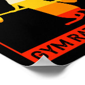 Retro Bodybuilding Lab Rat By Day Gym Rat By Night Poster (Hoek)