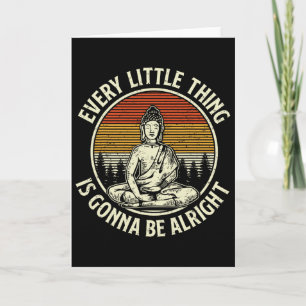 Retro Boeddha Vintage Spirituele Citaat Boeddhisme Kaart