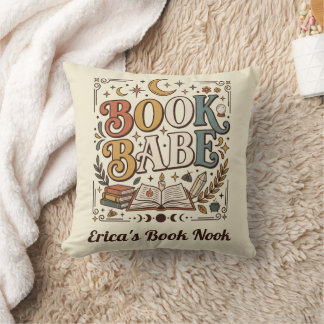 Retro Boek Babe Mystieke Hemelse Hekserige Boekach Kussen