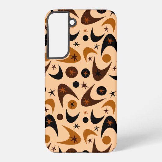 Retro Boemerangen Samsung Galaxy Hoesje (Achterkant)