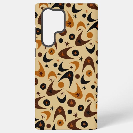 Retro Boemerangen Samsung Galaxy Hoesje (Achterkant)