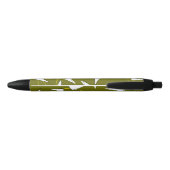 Retro Boemerangen Zwarte Inkt Pen (Achterkant)
