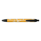 Retro Boemerangen Zwarte Inkt Pen (Achterkant)
