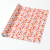 Retro Boemerangs Cadeaupapier (Uitgerold)