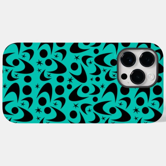 Retro Boemerangs Case-Mate iPhone Case (Achterkant (horizontaal))