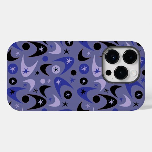 Retro Boemerangs Case-Mate iPhone Case (Achterkant (horizontaal))