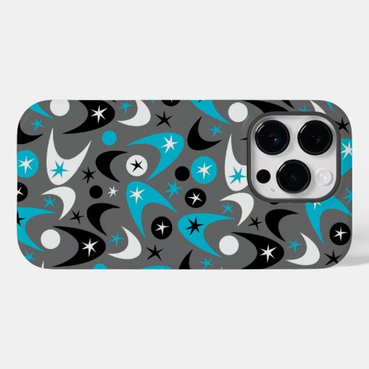 Retro Boemerangs Case-Mate iPhone Case (Achterkant (horizontaal))
