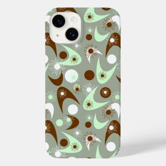 Retro Boemerangs Case-Mate iPhone Case (Achterkant)