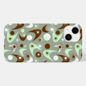 Retro Boemerangs Case-Mate iPhone Case (Achterkant (horizontaal))