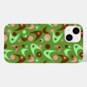Retro Boemerangs Case-Mate iPhone Case (Achterkant (horizontaal))