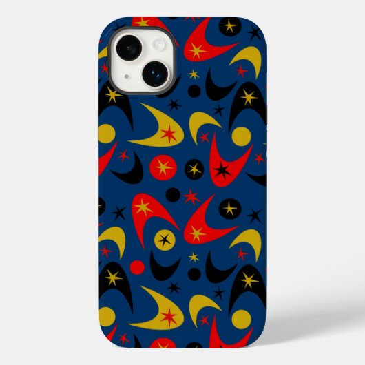 Retro Boemerangs Case-Mate iPhone Case (Achterkant)