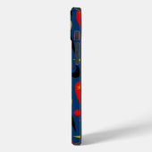 Retro Boemerangs Case-Mate iPhone Case (Achterkant / Links)