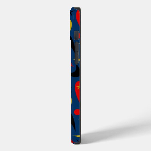 Retro Boemerangs Case-Mate iPhone Case (Achterkant / Links)