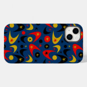 Retro Boemerangs Case-Mate iPhone Case (Achterkant (horizontaal))