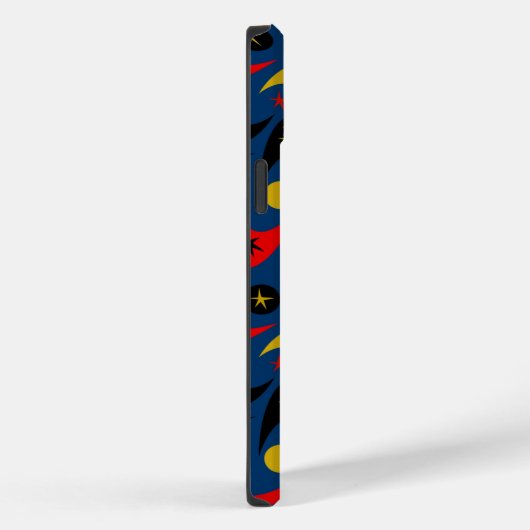 Retro Boemerangs Case-Mate iPhone Case (Achterkant / Rechts)