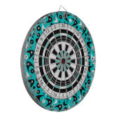 Retro Boemerangs Dartbord (Voorkant Links)